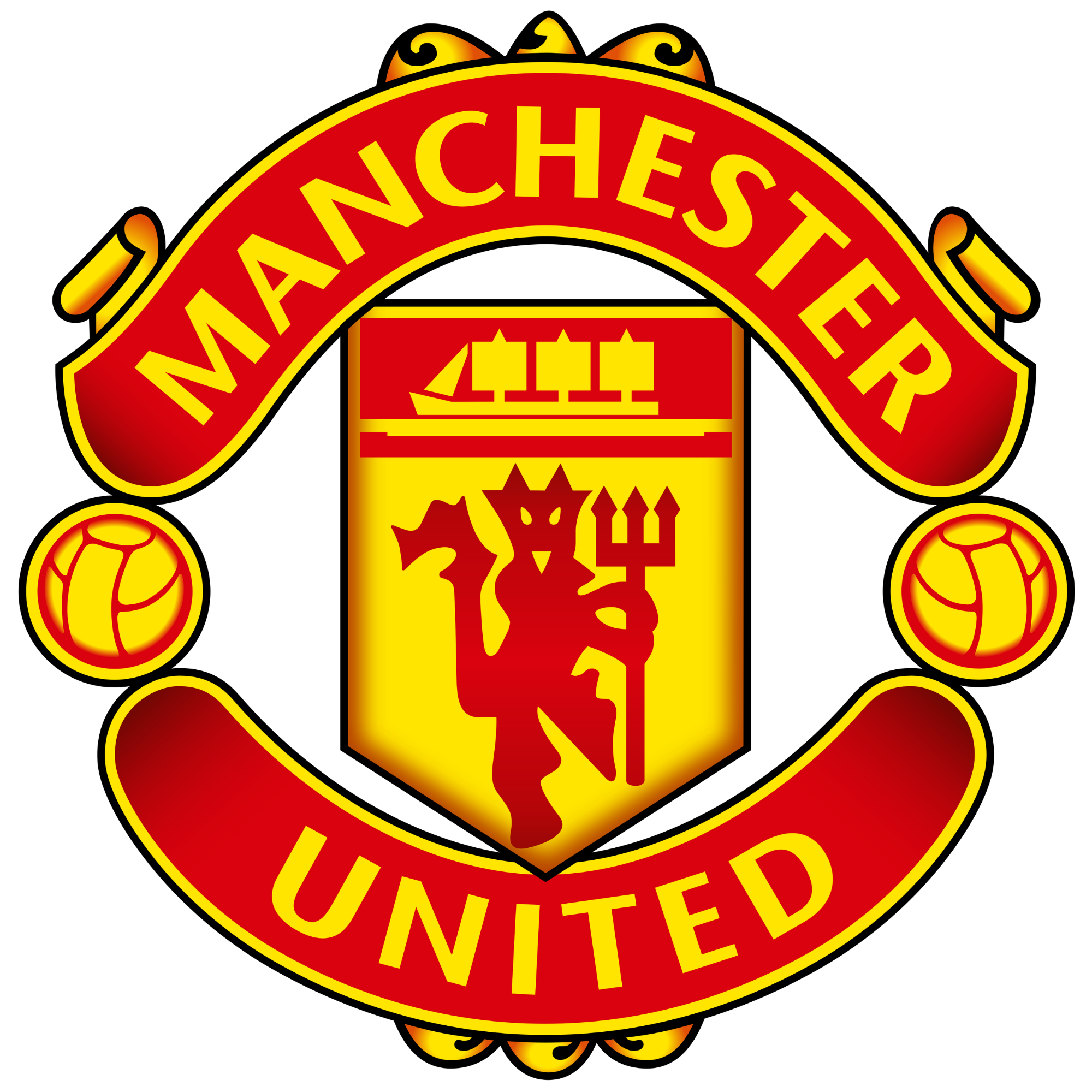 Nálepka na stenu do detskej izby - Manchester United FC logo